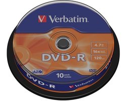 Verbatim dvd -r 10 spindle