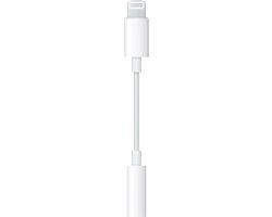 Apple - Lightning to 3.5 mm Headphone Jack Adapter