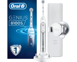 Oral-B - Genius 8100S - Elektrische Tandenborstel - Zilver