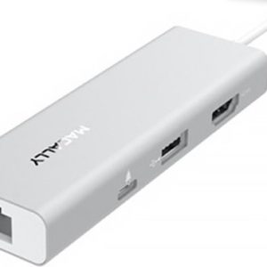 Macally UC Dock USB-C naar Ethernet / HDMI / USB-A / USB-C 4K