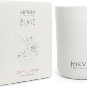SCENTED CANDLE 250 gr FLORENCE TALCUM POWDER