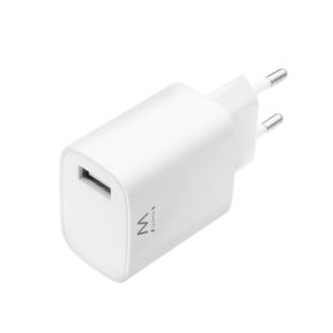 Ewent - USB lader 1 poort 2.4A 12W - Wit