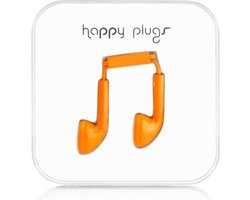 Happy Plugs - earbud headset - oranje