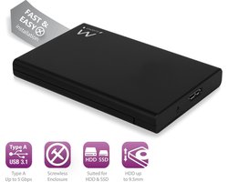 Ewent - SATA HDD/SSD behuizing / 2.5 inch