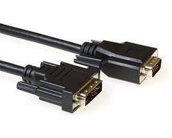 Ewent - EW9854 - 2m DVI-A VGA (D-Sub) Zwart video kabel adapter