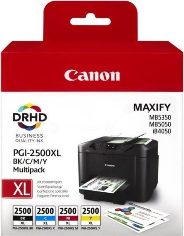 Canon - MAXIFY PGI-2500XL M PACK