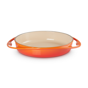 Le Creuset - Gietijzeren tatin-taartvorm in Oranjerood 25cm 1,8l