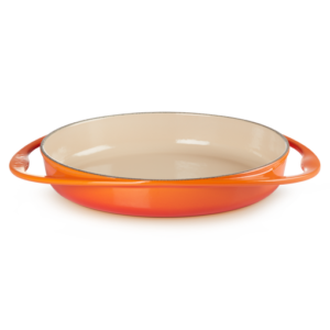 Le Creuset - Gietijzeren tatin-taartvorm in Oranjerood 28cm 2,6l
