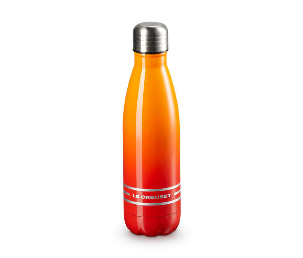 Le Creuset - Waterfles in Oranjerood 500ml