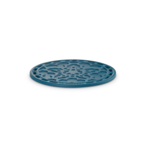 Le Creuset - Silicone onderzetter in Deep Teal 20cm