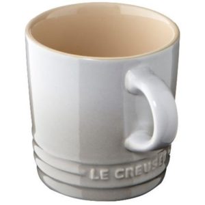 Le Creuset - Aardewerken koffiebeker in Mist Grey 0,2l