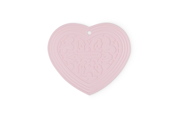 Le Creuset - SILICONE HART TRIVET SHELL PINK