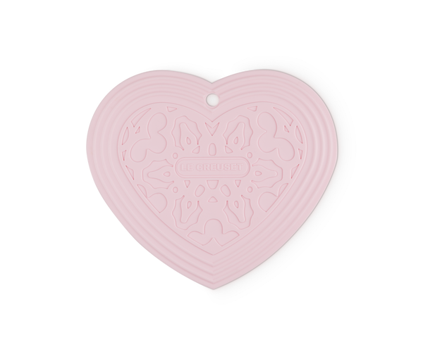 Le Creuset - SILICONE HART TRIVET SHELL PINK