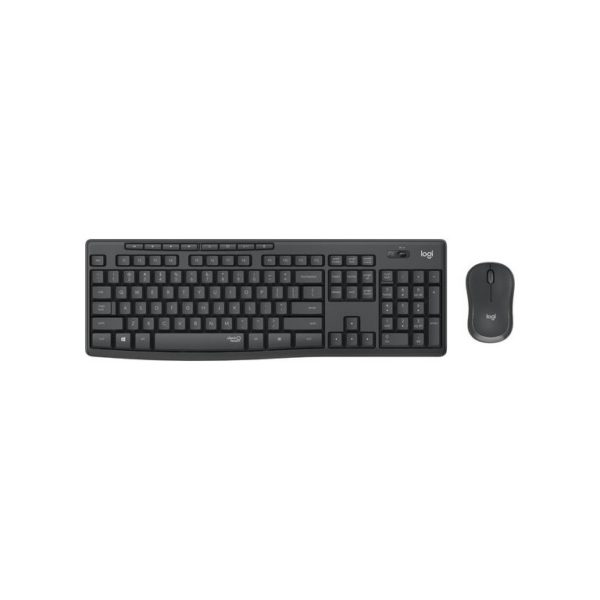 Logitech - MK295 Silent - Draadloze muis en toetsenbord - Graphite