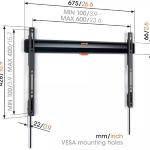 TVM 3605 FIXED LARGE WALL MOUNT