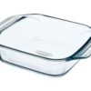 Pyrex - Ovenschaal Rechthoek met Grepen - Transparant - 2,3L