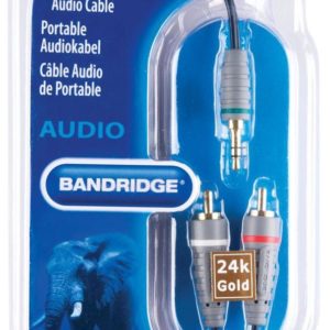 Bandridge - AUDIO CABLE 3.5 TO RCA - 1M