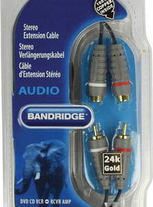 Bandridge - Stereo-verlengkabel - 2.0 m
