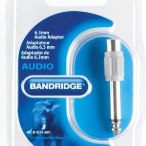 Bandridge - Audioadapter van 6,3 mm