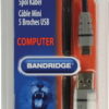 Bandridge - USB Mini 5-pin Kabel - 2.0 m