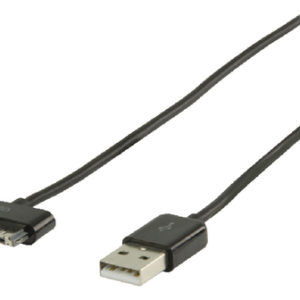 Valueline - Data & Oplaad kabel - 2,00 m - zwart