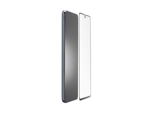 Cellularline - Samsung Galaxy A51 SP gehard glas antimicrobieel, zwart