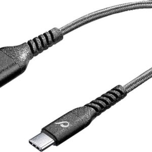 Cellularline - Usb kabel - kevlar usb-a naar usb-c 15 cm