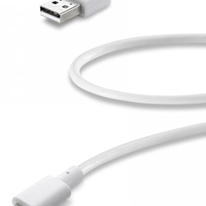 Usb kabel, usb-c to Apple lightning 60cm, wit