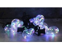 Party Lights Led Outdoor - multicolor - 10 lamps - 4,5 meter