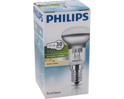 Philips - Halogeen EcoClassic reflectorlamp R39 28W kleine fitting E14