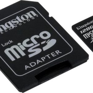 128 GB MICROSDXC KLASSE 10 UHS-I + ADAPTER
