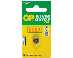 GP - SR57 / 395 / 399 zilveroxide knoopcel batterij