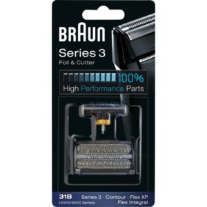Braun - Series 3 31B Foil Zwart - Vervangend Scheerblad