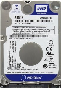 HDD Mob Blue 500GB 2.5 SATA 6Gbs 16MB