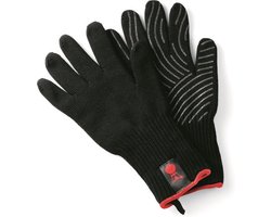 Weber - Premium BBQ Premium Handschoenen - Maat S/M - Zwart