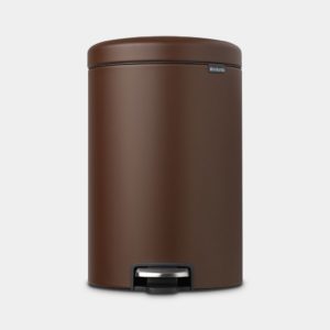 Brabantia - NewIcon Pedaalemmer, 20L Mineral Cosy Brown