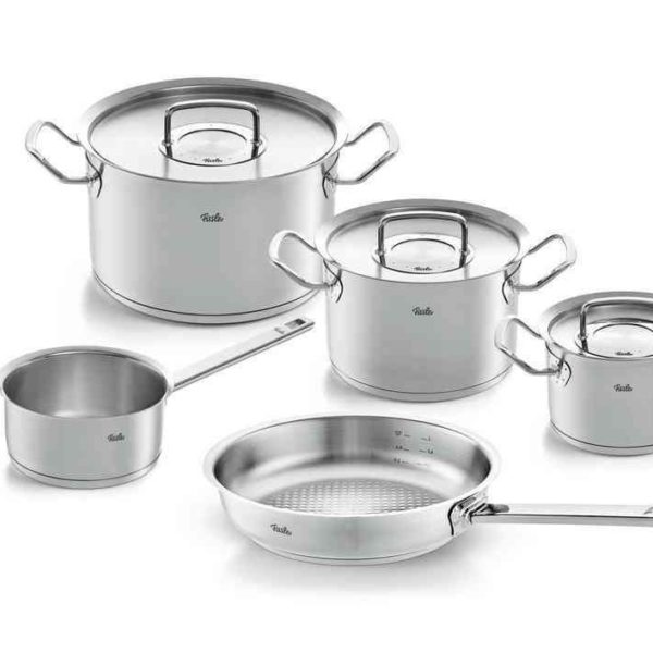 Fissler - Set 5-delig met braadpan Profi