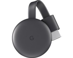 Google - Chromecast - Antraciet/Grijs
