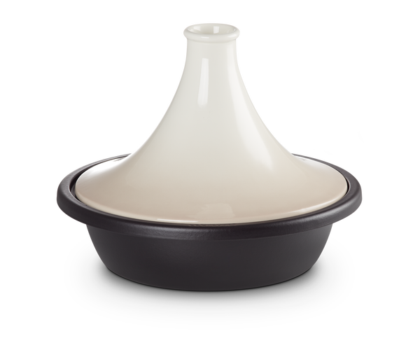 Le Creuset - Gietijzeren tajines in Meringue 31cm 3,7l