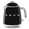 Smeg - KLF05BLEU - Mini Waterkoker - 0,8 liter - Zwart