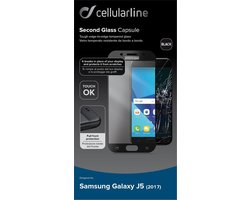 Cellularline - Doorzichtige schermbeschermer Galaxy J5