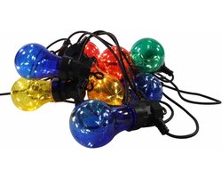 Party Lights Led - multicolor - 10 lampen - 4,5 meter