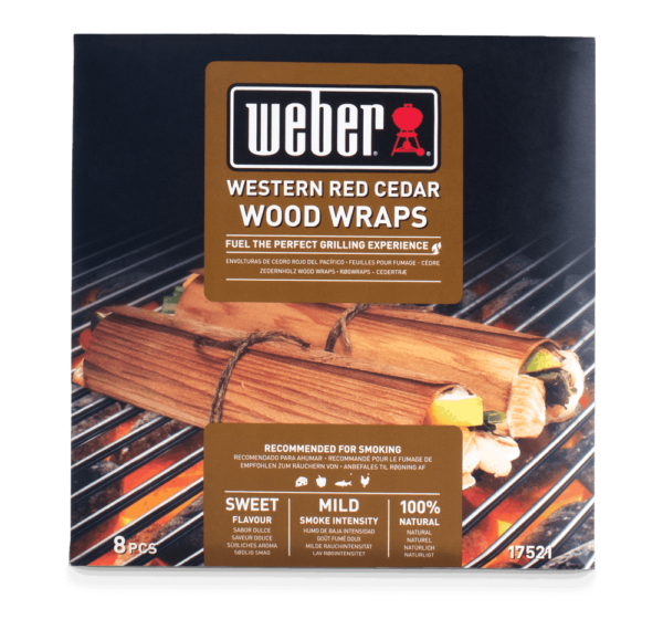 Weber - Western Red Cedar Wood Wraps - Rookplank