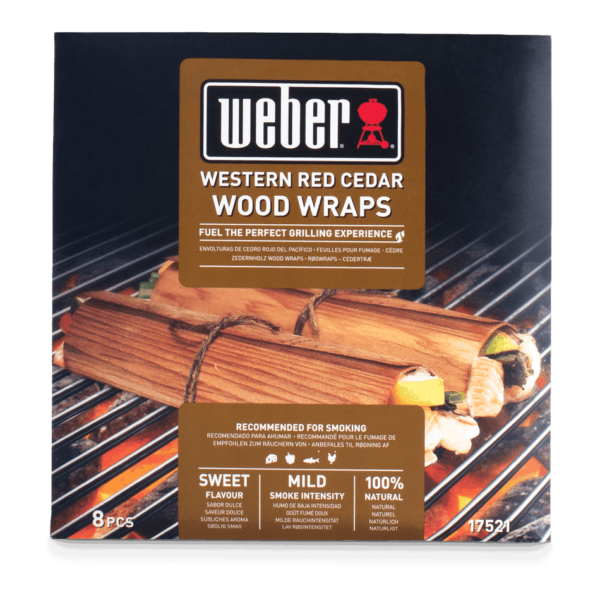 Weber - Western Red Cedar Wood Wraps - Rookplank