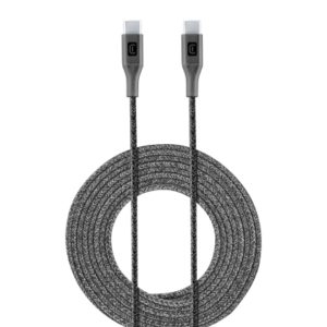 CELLULARLINE- Data kabel USB-C to USB-C 2.50 m, zwart