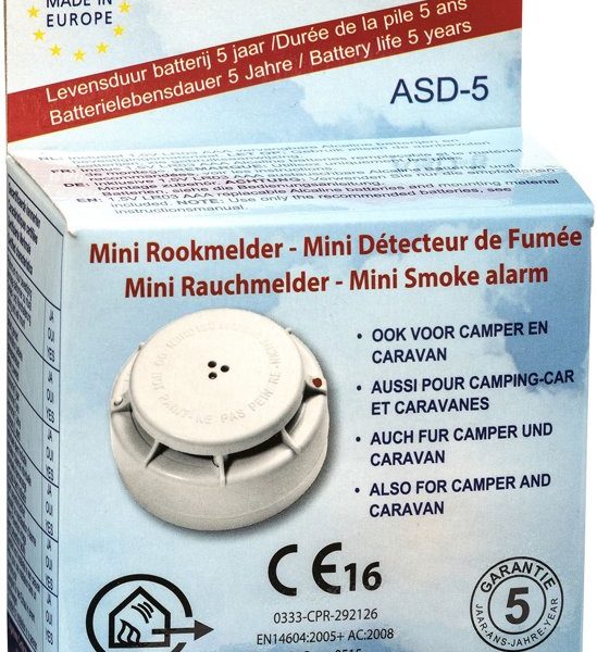 FITO - Rookmelder ASD5 MINI OPTISCH incl 2XAAA