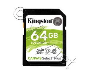 KINGSTON - CANVAS SELECT PLUS FLASHGEHEUGEN 64 GB