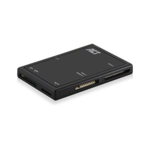 ACT - USB 3.2 cardreader, SD/microSD/SDHC, zwart