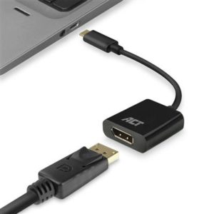 ACT - USB-C naar DisplayPort female adapter 4K @ 60Hz