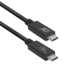 ACT - USB 3.2 Gen1 aansluitkabel C male - C male 1 meter